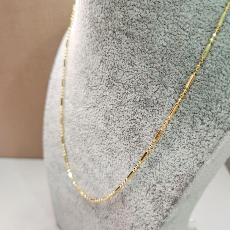 COLAR OURO CORR PININHOS