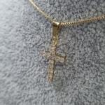 COLAR OURO CRUZ Z M	