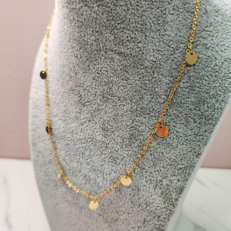 COLAR OURO DISCO PING