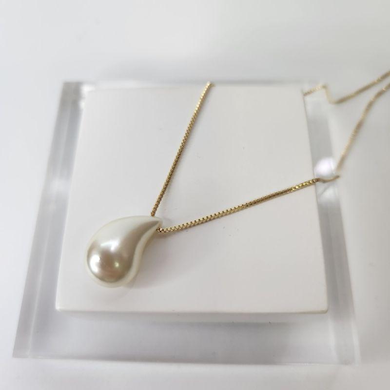 COLAR OURO GOTA D ÁGUA