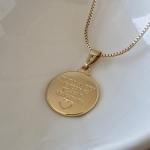 COLAR OURO HOPONOPONO