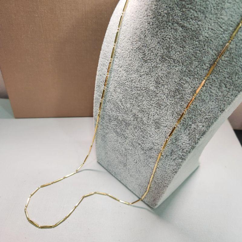 COLAR OURO LONGO CORR PININHOS