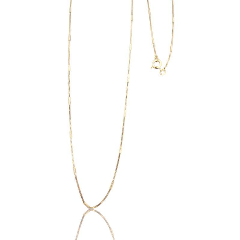 COLAR OURO LONGO VENEZ PINO