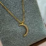 COLAR OURO LUA MINGUANTE