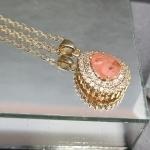 COLAR OURO LUX GOTA MORGANITA FUSION	