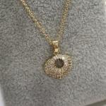 COLAR OURO LUXO ZIRC	