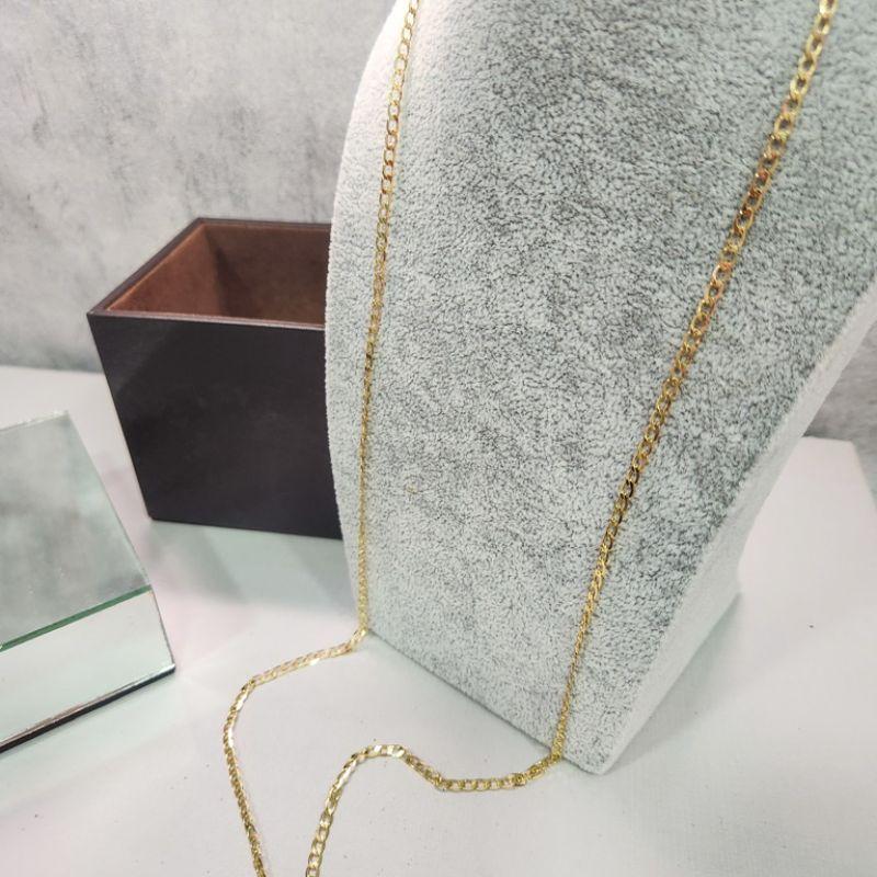 COLAR OURO MASC CHAPADO