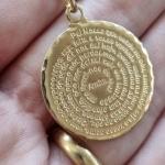 COLAR OURO PAI NOSSO