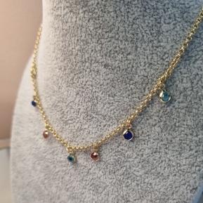 COLAR OURO PING TIFFANY RAINBOW	