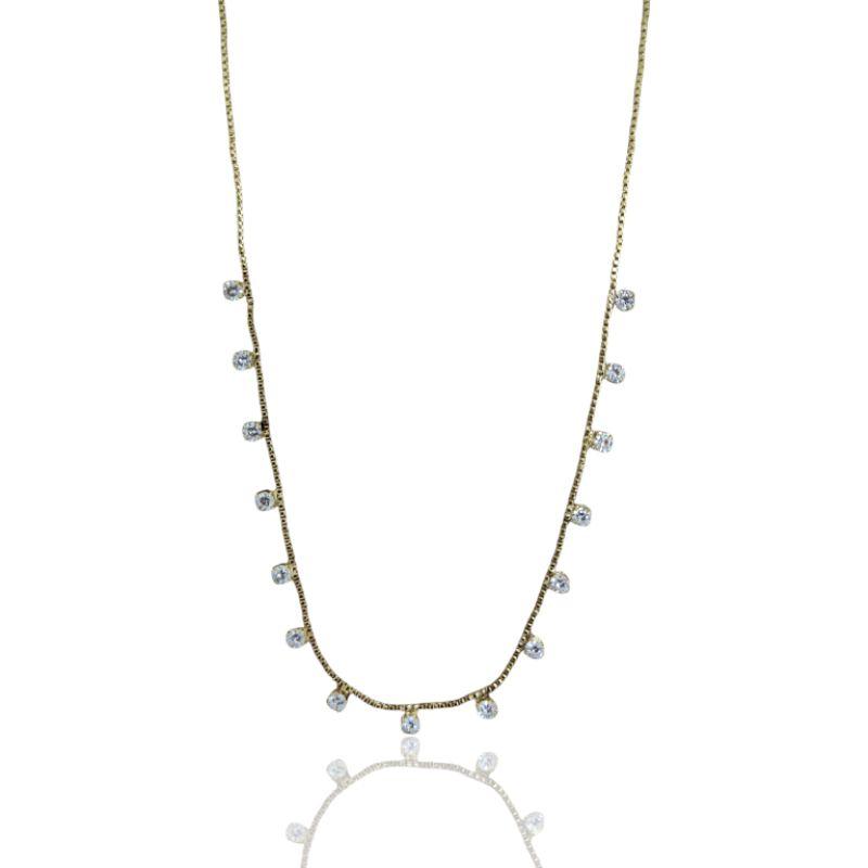 COLAR OURO PONTINHOS DE LUZ