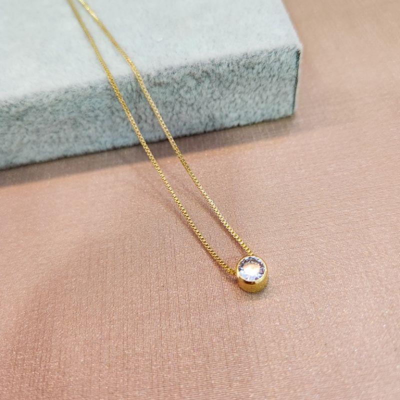 COLAR OURO PONTO DE LUZ