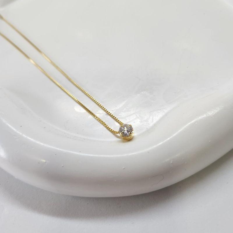 COLAR OURO PONTO DE LUZ