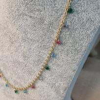 COLAR OURO RAINBOW TIFFANY	