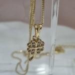 COLAR OURO TREVO	