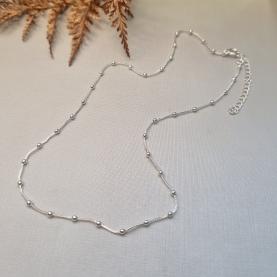 COLAR PRATA CHOKER BOLINHAS P	CP1531