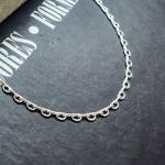 COLAR PRATA CHOKER CORRENTE RÍG