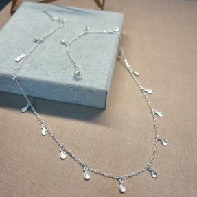 COLAR PRATA CHOKER GOTINHAS	