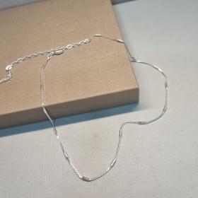 COLAR PRATA CHOKER PININHOS	