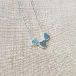 COLAR PRATA CORAÇÃO 3