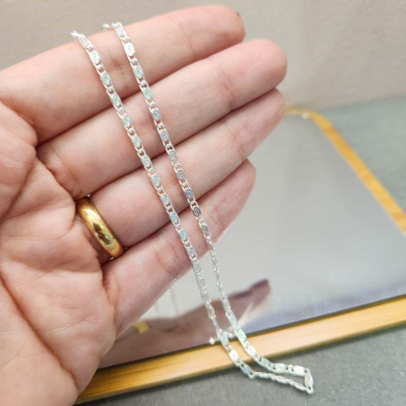 COLAR PRATA CORR CHAP CARACOL