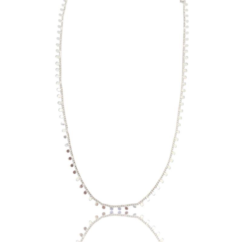 COLAR PRATA DISQUINHOS CHAP