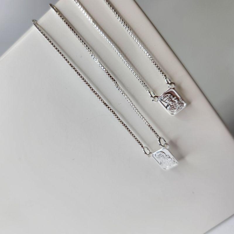 COLAR PRATA ESCAPULÁRIO CLÁSSICO