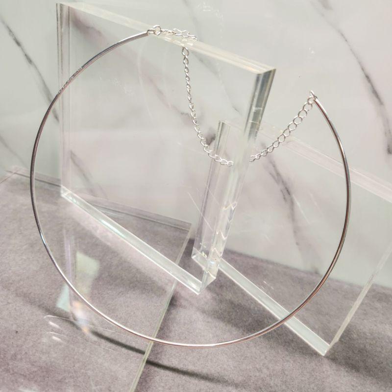 COLAR PRATA GARGANTILHA RÍG  LISA