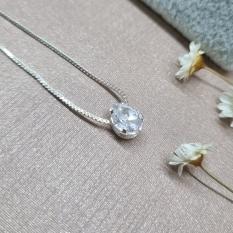 COLAR PRATA GOTINHA CRISTAL	
