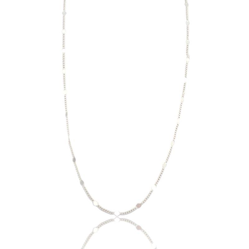 COLAR PRATA GRUME DISCO MINI