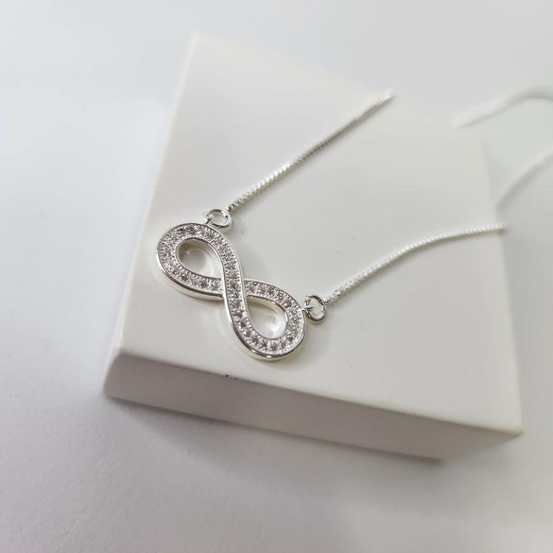 COLAR PRATA INFINITO