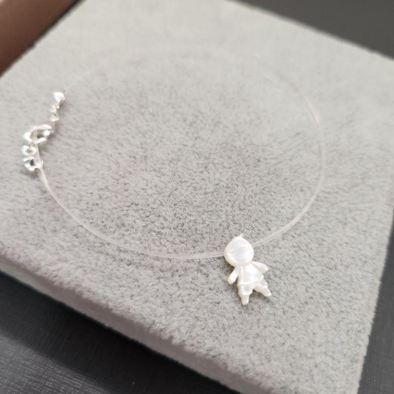 COLAR PRATA INV MENINO MADR