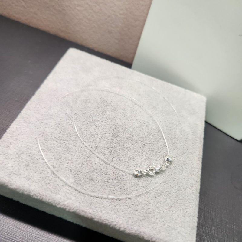 COLAR PRATA INVISIVEL