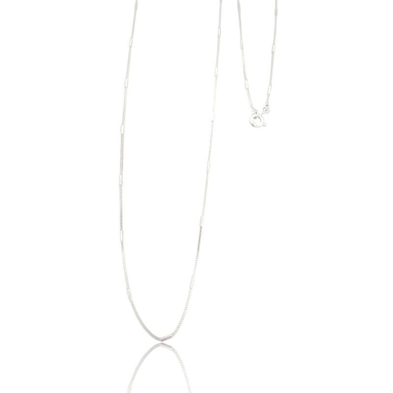 COLAR PRATA LONGO  VENEZ PINO