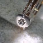 COLAR PRATA MEDALHA HAMSA