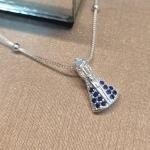 COLAR PRATA NS AZUL	CP1744