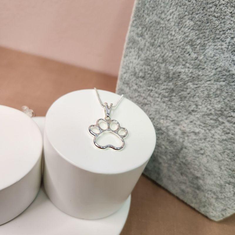 COLAR PRATA PATA VAZADA G