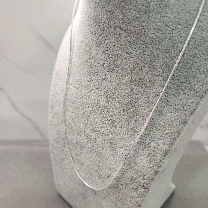 COLAR PRATA RABO DE RATO