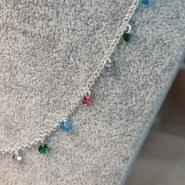 COLAR PRATA RAINBOW TIFFANY	CP1696
