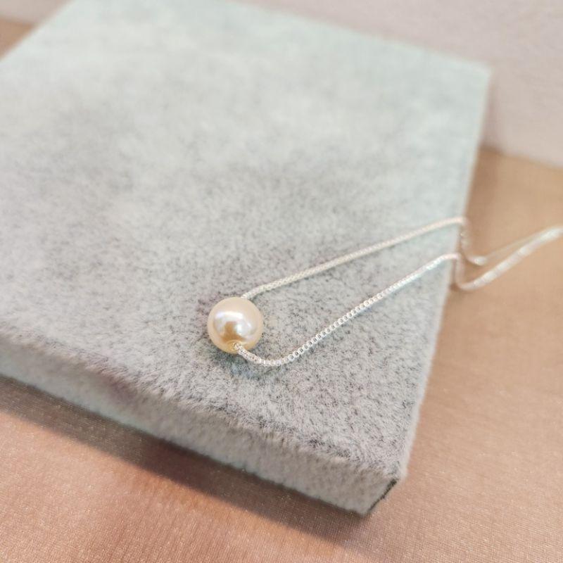 COLAR PRATA SOLITÁRIO PÉROLA