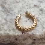 PIERCING FAKE OURO BOLINHAS