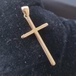 PINGENTE OURO CRUZ