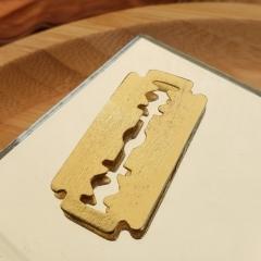 PINGENTE OURO LÂMINA