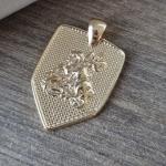 PINGENTE OURO SÃO JORGE