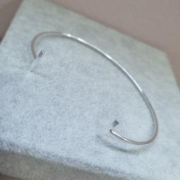 PULSEIRA BRACELETE PRATA PINO