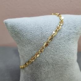 PULSEIRA OURO C ELOS LOSANGO