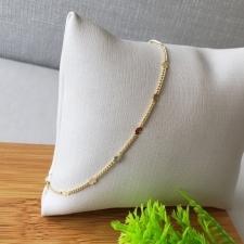 PULSEIRA OURO CORRENTE CORAÇÃO