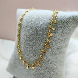 PULSEIRA OURO ESTRELINHAS	