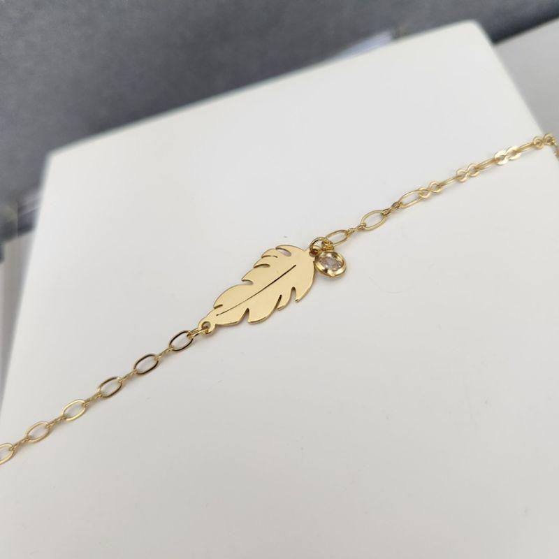 PULSEIRA OURO FOLHA