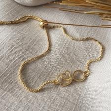 PULSEIRA OURO INFINITO CORAÇÃO