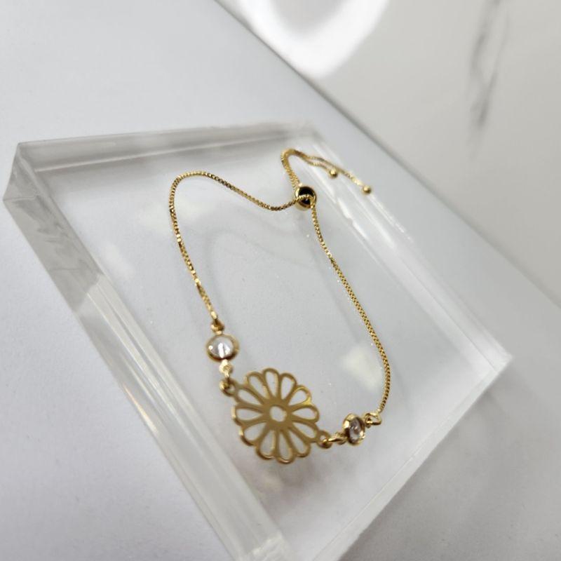 PULSEIRA OURO MARGARIDA